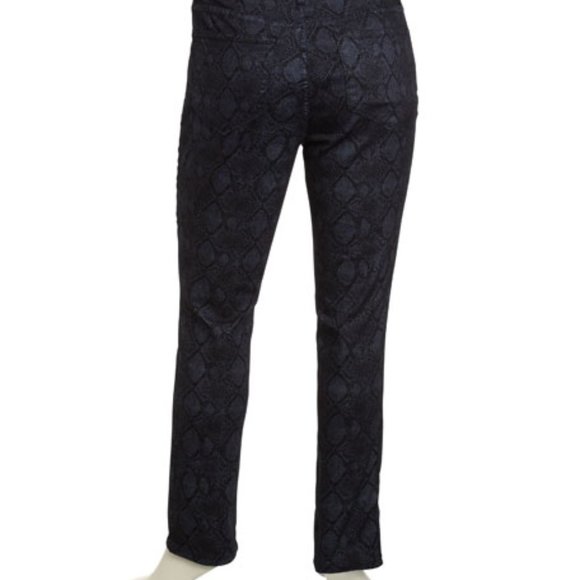 NYDJ Reptile Snakeskin print Skinny Pants - Picture 4 of 7